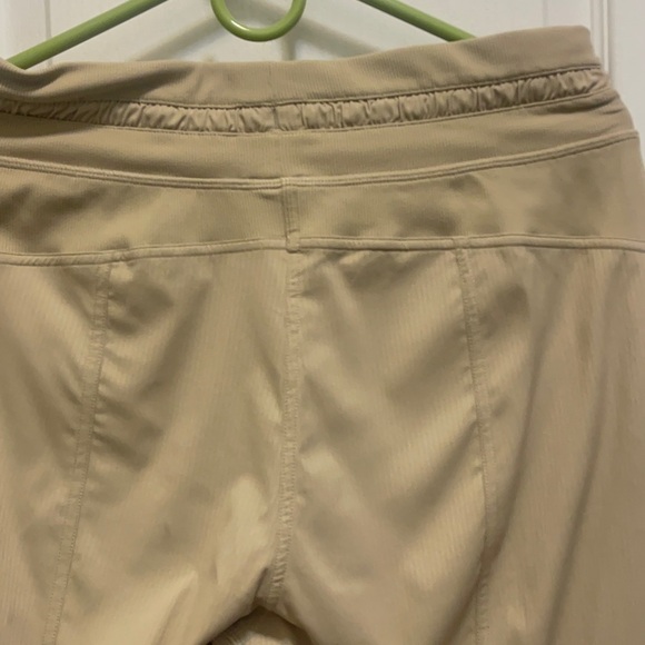 Lululemon gorgeous khaki color, soft pants can be wear any place you want. - Picture 8 of 16